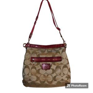 Coach Poppy Daisy Hobo Bag Purse F20064